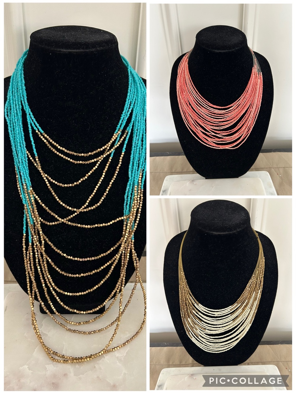 Beaded necklace bundle